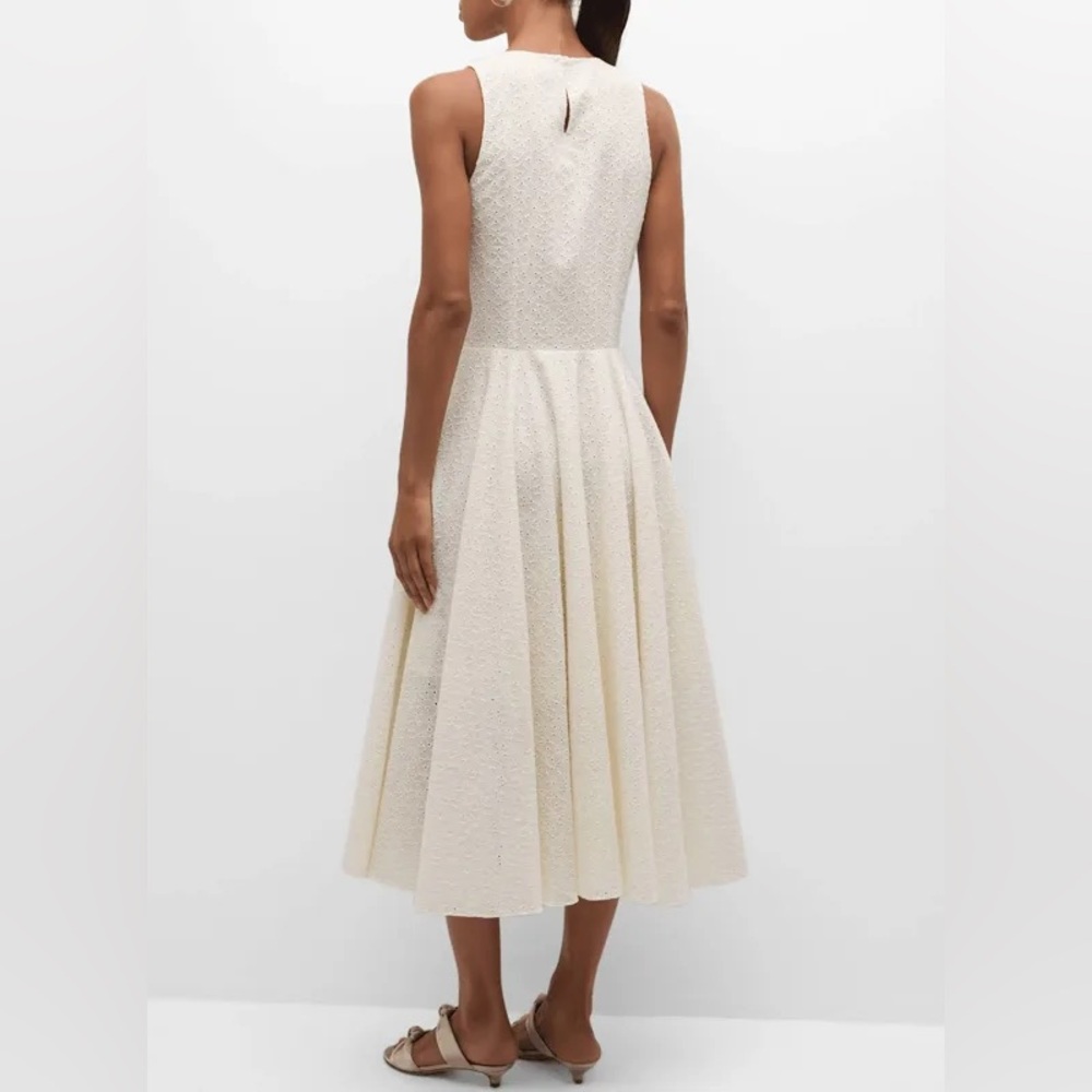 FRAME
Eyelet Cotton Fit-&-Flare Midi-Dress,
Beautiful dress for all occasions - Picture 13 of 13